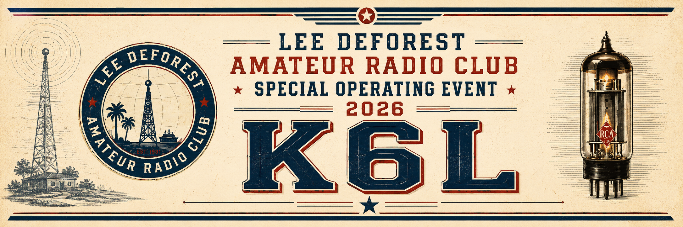 Lee De Forest Special Event header graphic